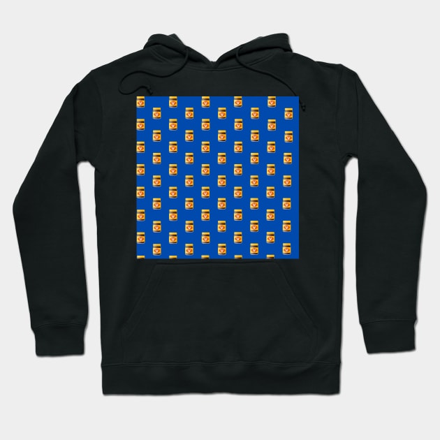 Dark Blue - Vegemite Inspired Hoodie by IslandofdeDolls